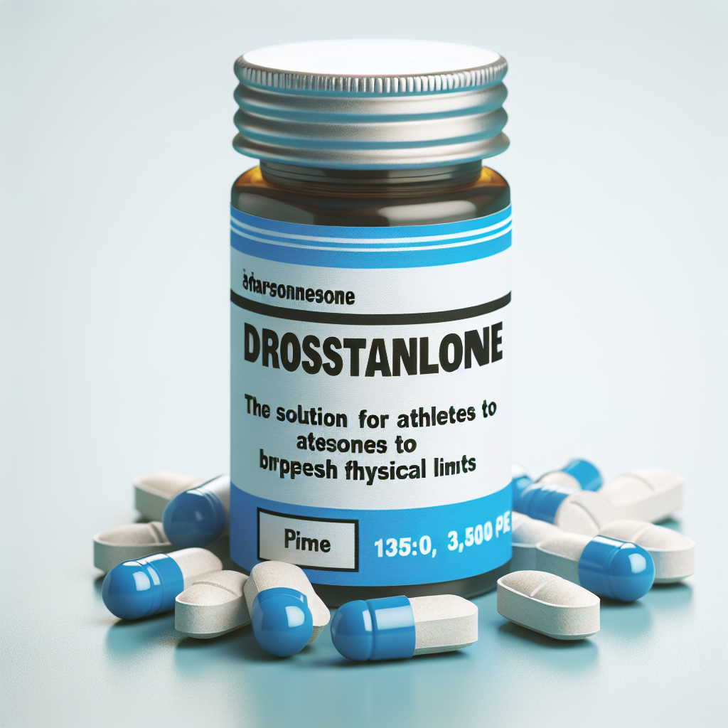 Drostanolone pillole: la soluzione per superare i limiti fisici degli atleti